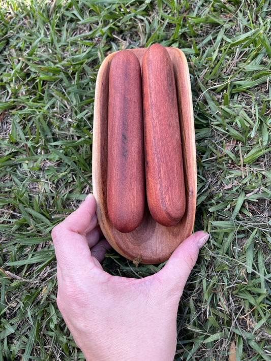 Baby Coolamon and Clapstick Set