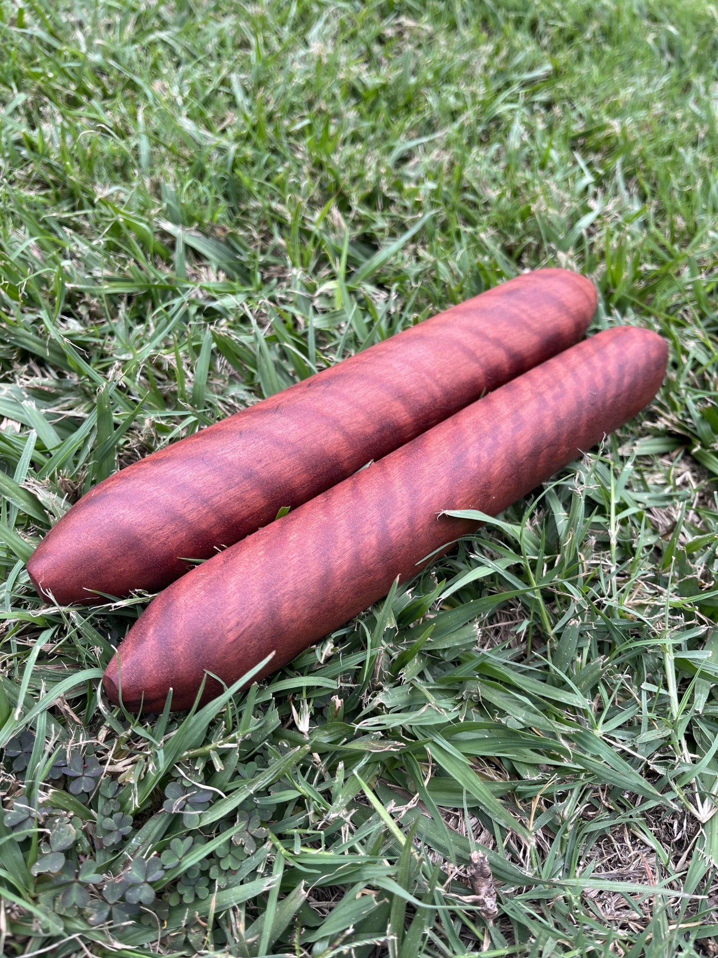 Redgum Fiddleback Clapsticks