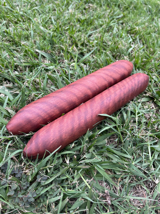 Redgum Fiddleback Clapsticks